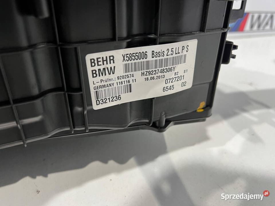 BMW F10 F11 NAGRZEWNICA DMUCHAWA STELAŻ EUROPA Nagrzewnice