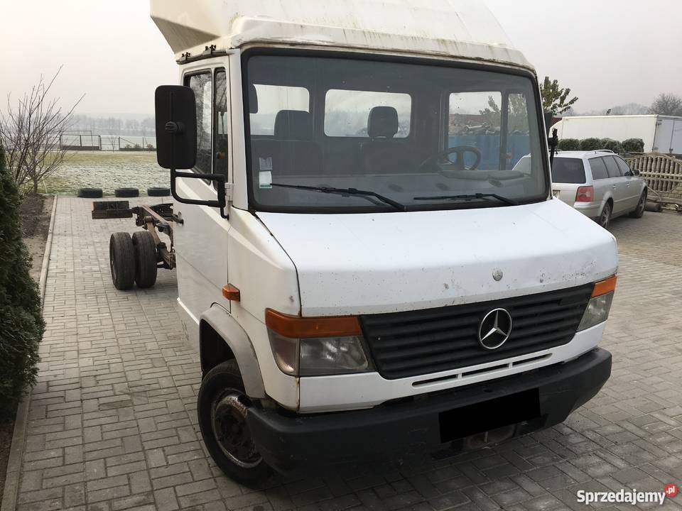 MERCEDES 512 29D VARIO DMC 3500 HOMOLOGACJA RAMA biały wielkopolskie Piekarzew