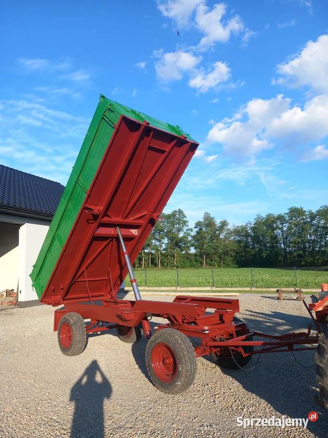Przyczepa rolnicza reisch nieuszkodzony Pilzno sprzedam