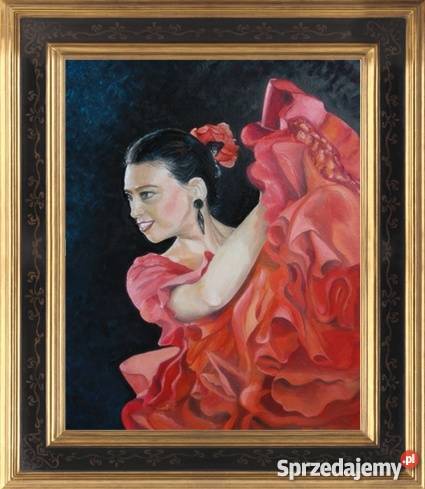 Obraz olejny Hiszpańska tancerka Lublin