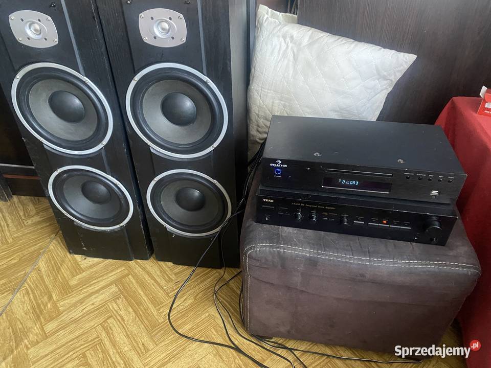 Zestaw audio klasy HI fi wz cd kol