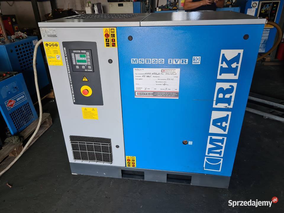 Kompresor śrubowy MARK MSB 22 IVR Kompresory Zduny