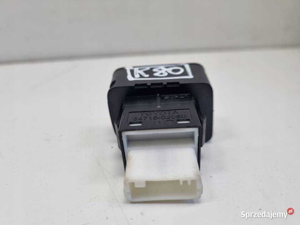 Toyota Auris II PRZYCISK HAMULCA RĘCZNEGO Rudka