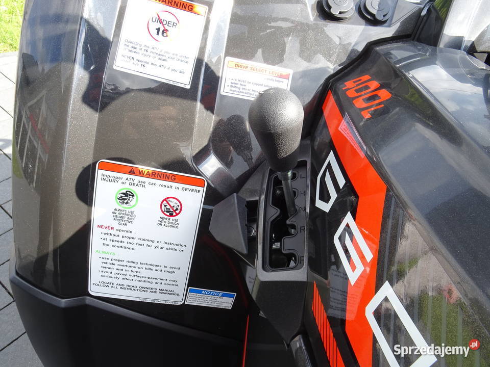 QUAD GOES 400L PLUS PŁUG W GRATISIE 4X4 CZARNY Kraków sprzedam