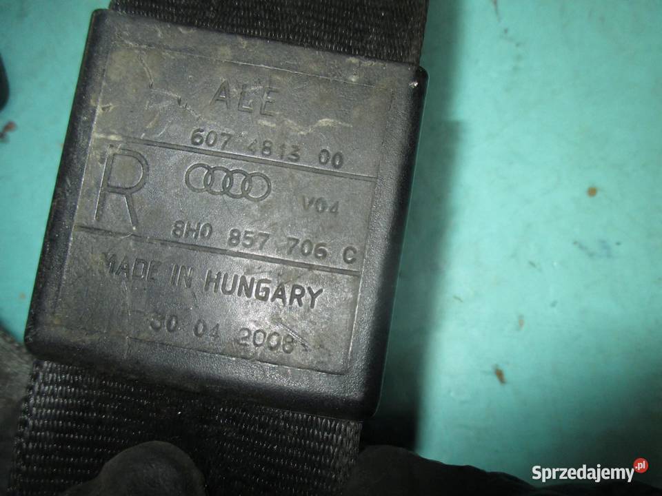 AUDI A4 B7 08r pas bezpieczeństwa prawy przód osobowe świętokrzyskie