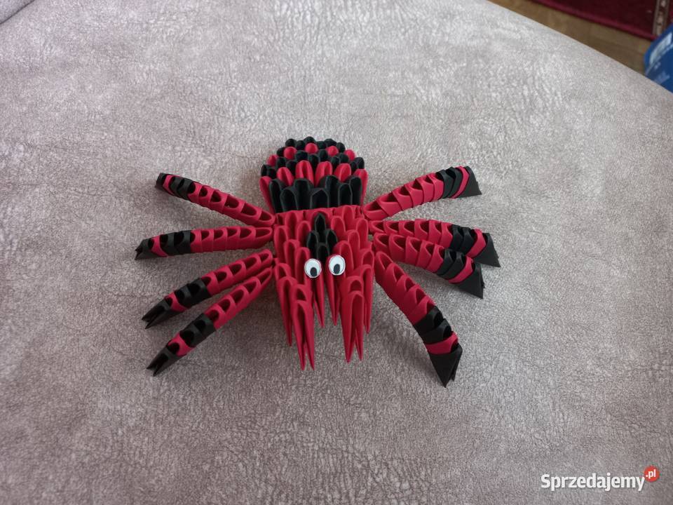 PAJĄK z origami rękodzieło ozdoba prezent Puławy