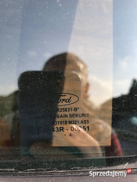 DRZWI LEWY TYŁ LEWE TYLNE KOMPLETNE 5B FORD B Części samochodowe Barwałd Dolny