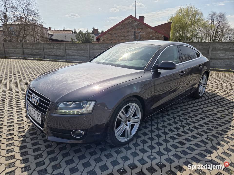 Audi A5 Sportback 20 TDI 143 2011 prywatna światła do jazdy dziennej Kodrąb