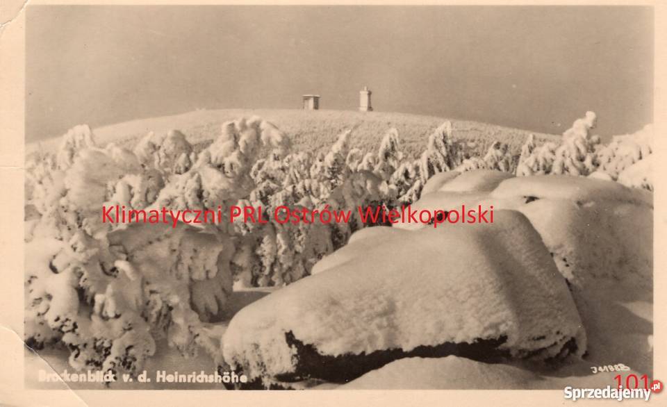 Pocztówka Post card Brockenblick von der