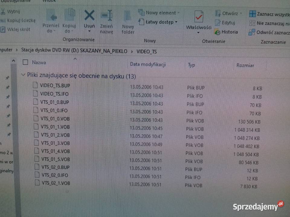 Film DVD Skazany na piekło w oryginalnym DVD