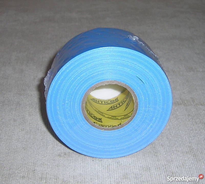 Taśma klejąca wodoodporna 48mm 25m niebieska
