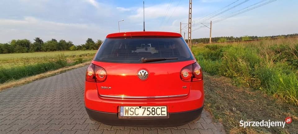 GOLF V 5 16 MPI LPG bogate wyposażenie 1595cm3 mazowieckie Sochaczew sprzedam