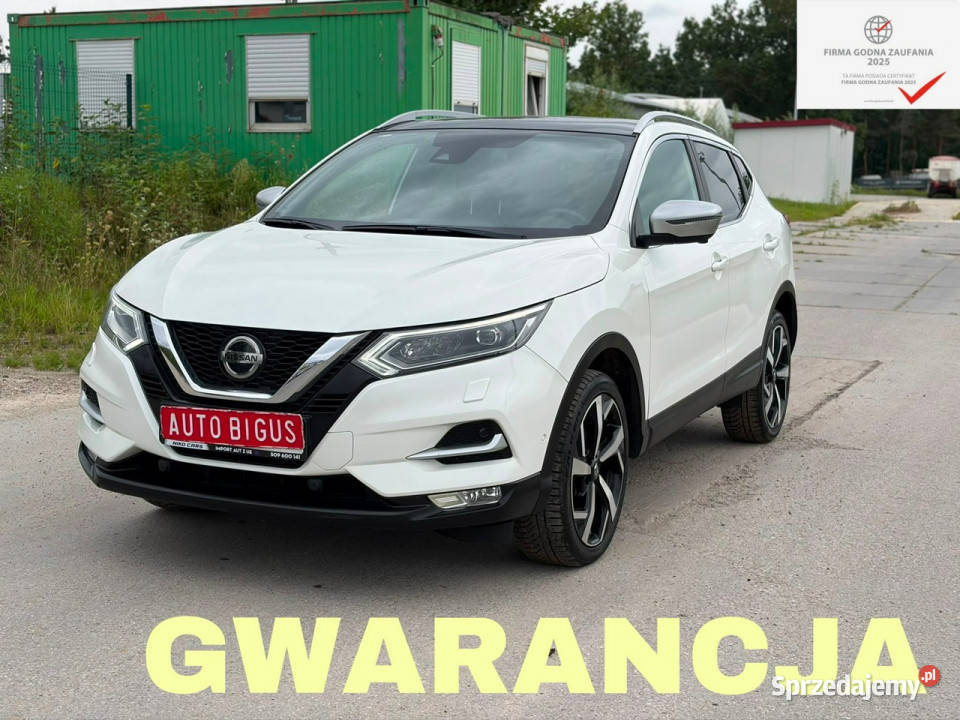 Nissan Qashqai tekna plus ful ful Led kamery 360 elektrycznie ustawiane fotele pomorskie Lębork