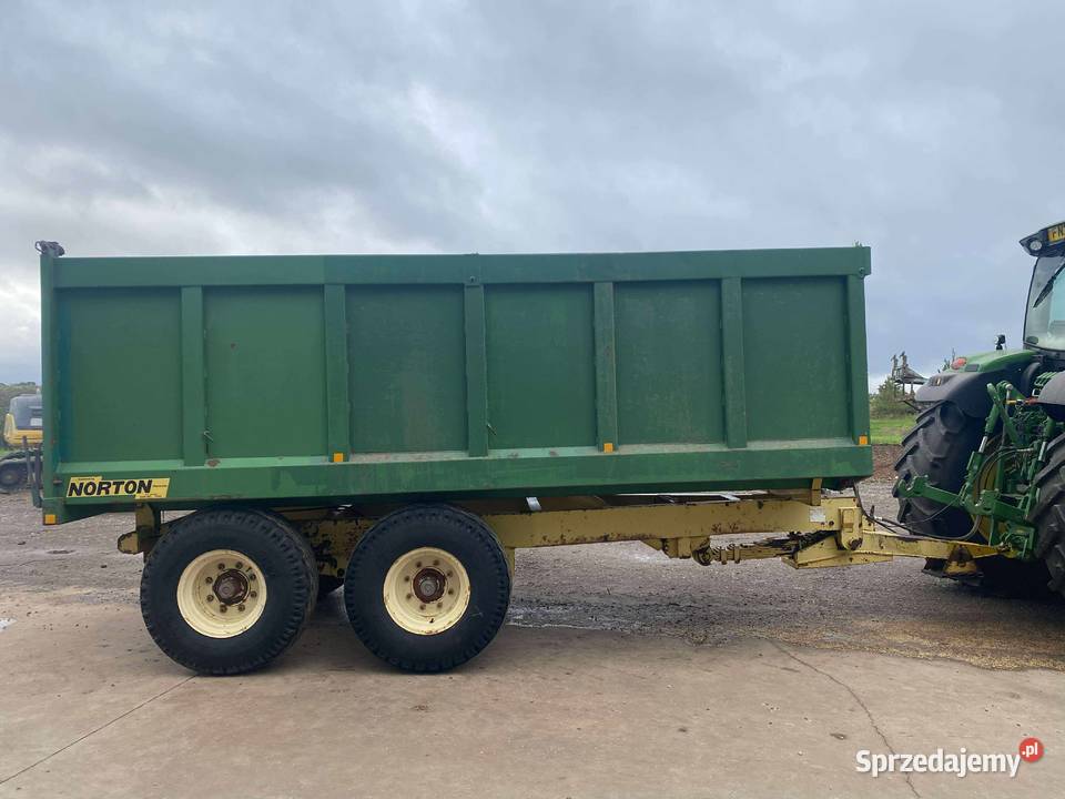 Przyczepa skorupowa 12t nieuszkodzony Bielsk Podlaski