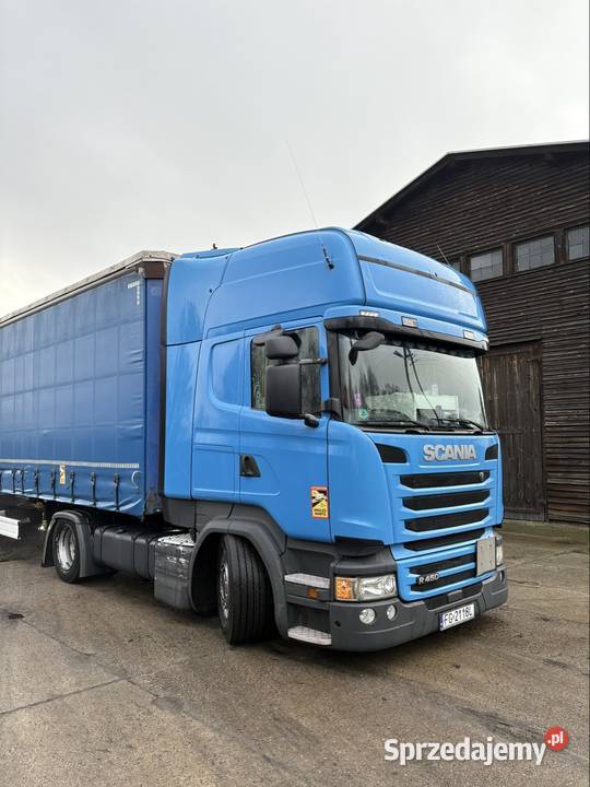 Scania R450 Euro 6 Krone MEGA 2014 Automat Napęd tylna oś wielkopolskie Wielichowo