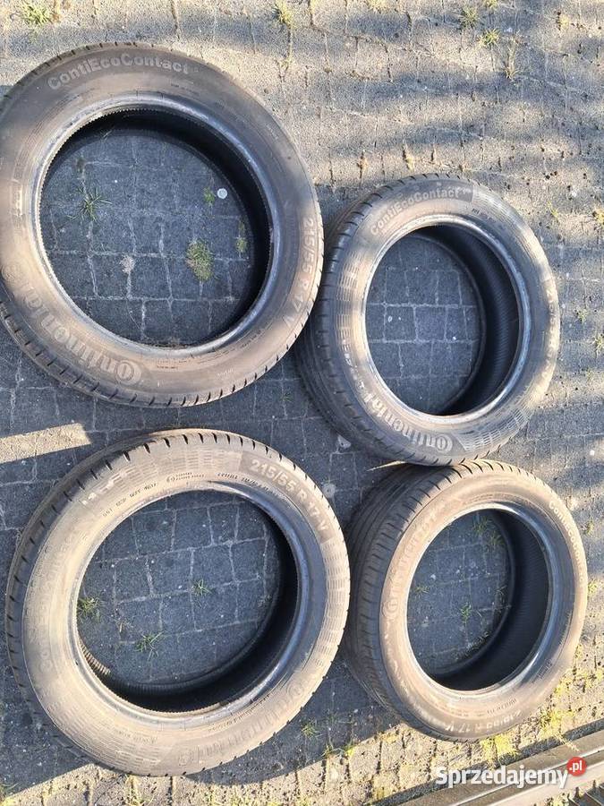 Opony Letnie Continental 21555 R 17V 2017r Kostrzyn