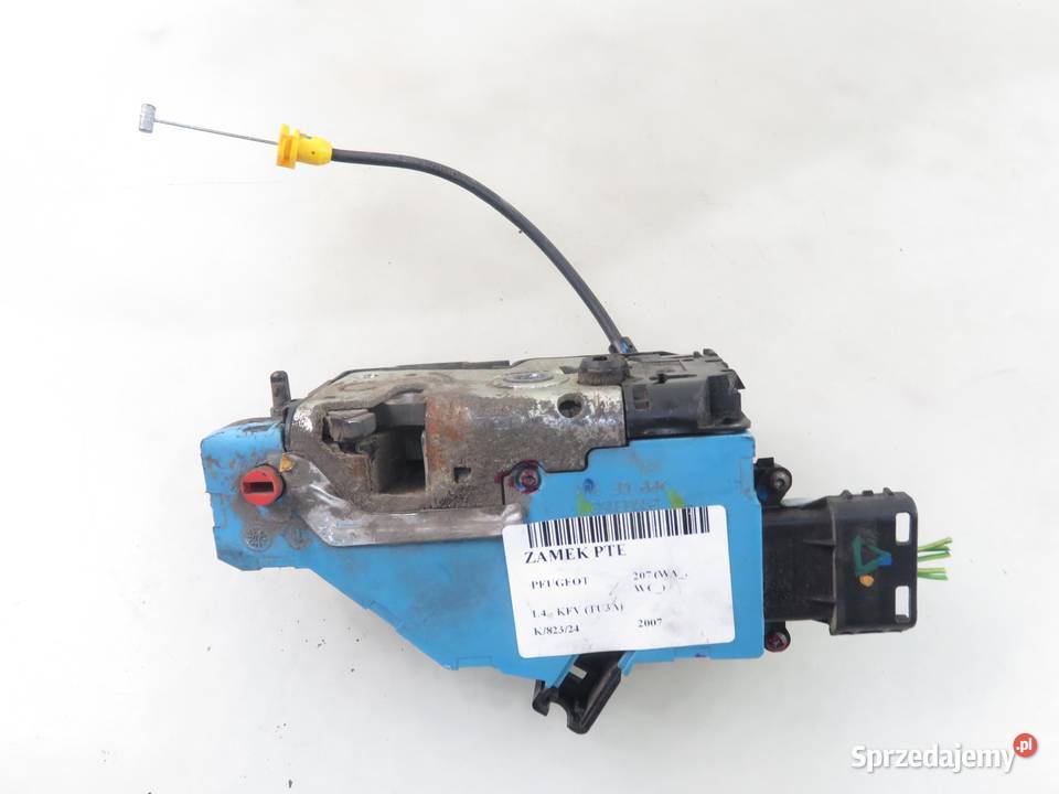 ZAMEK PRAWY TYLNY PEUGEOT 207 WA WC 24103158