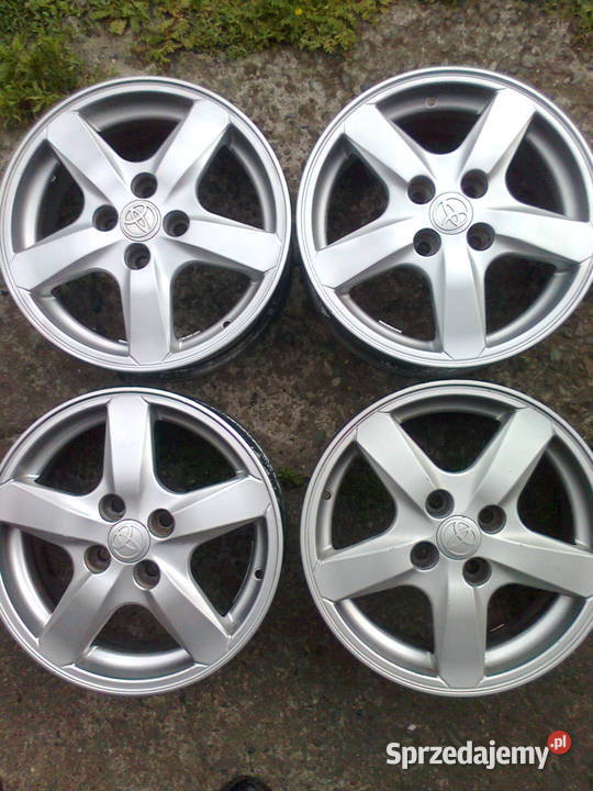 Felgi aluminiowe 15 Toyota Yaris Corolla Samochodowe Jarosław sprzedam
