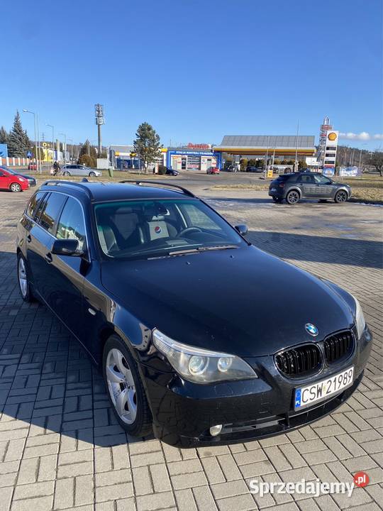 BMW E60/E61 525D M57 touring manual, żeliwny blok, w pełni sprawy