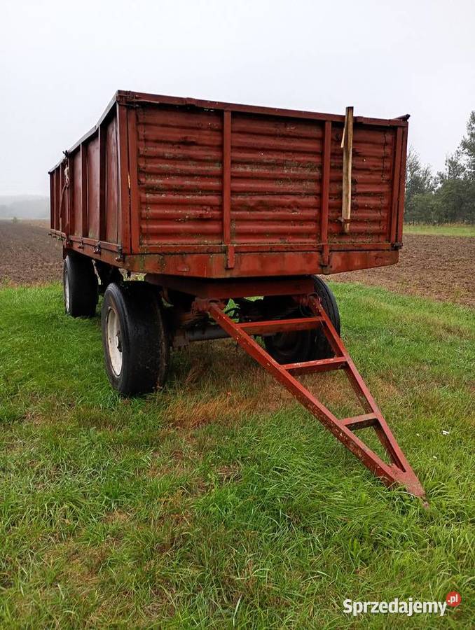 Przyczepa Autosan d83 Przyczepy rolnicze łódzkie Przerąb