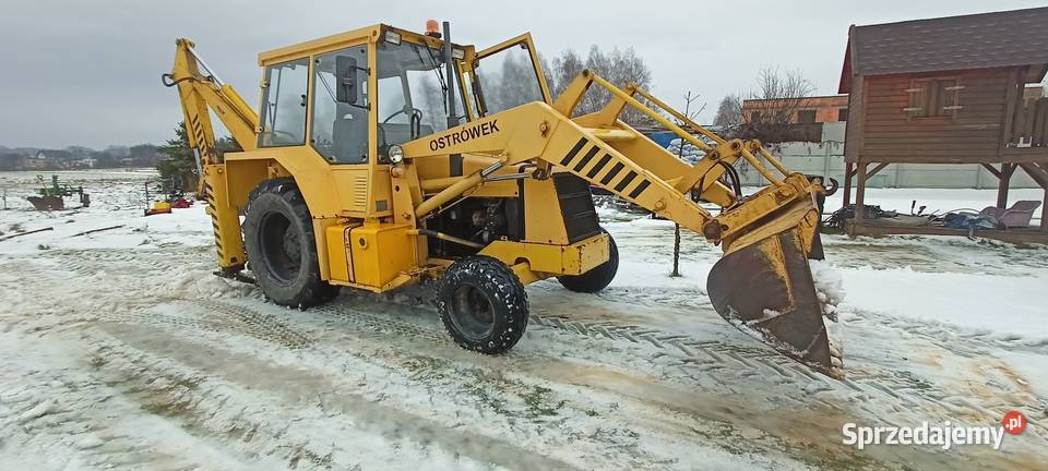 Koparko ładowarka NK perkins ostrówek 1995 wielkopolskie Ostrzeszów sprzedam