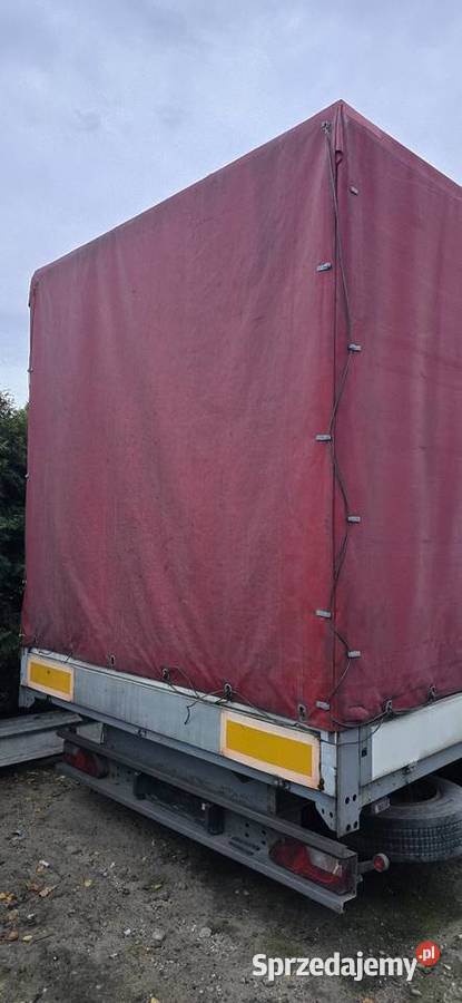 Przyczepa ciężarowa dwuosiowa spier 7 ton zaczep Części maszyn i innych pojazdów Góra Kalwaria