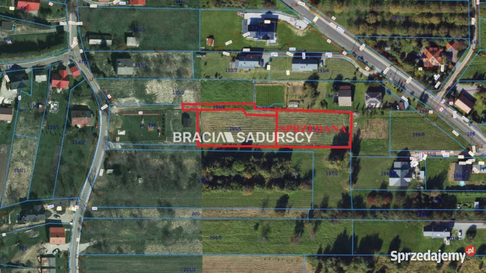 sprzedaży działki Kleszczów 1680m2 Sprzedaż małopolskie sprzedam