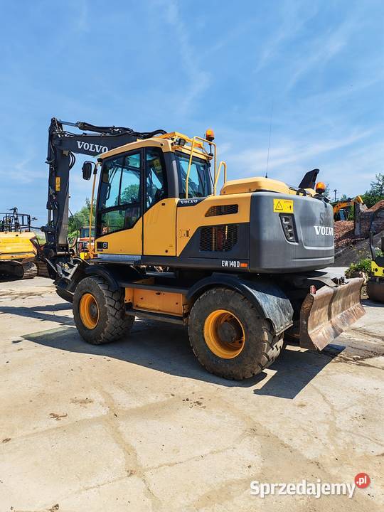Koparka kołowa Volvo EW 140 D nie śląskie Cieszyn