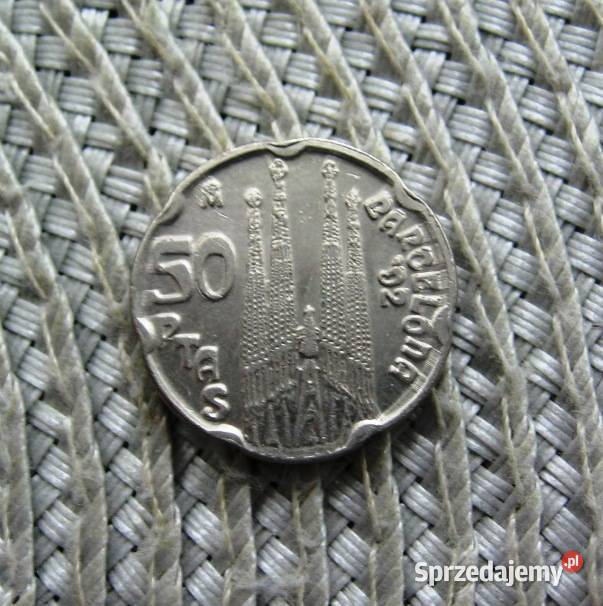 Hiszpania 50 Ptas 1992r Igrzyska Barcelona 1992r