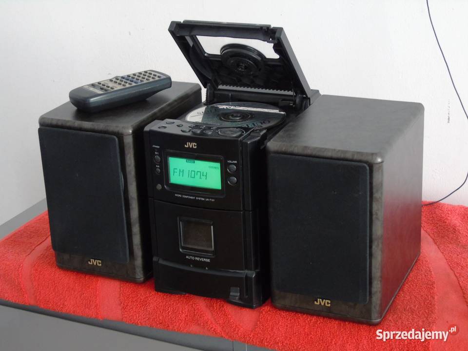 Japońska wieża JVC UXT151 pilot kolumny WYSYŁKA