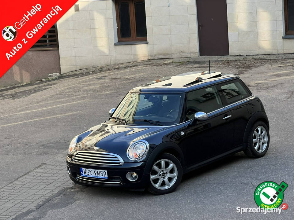 Mini Cooper 1,6i 120 KM Panorama dach Półskóra Alu II (2006…