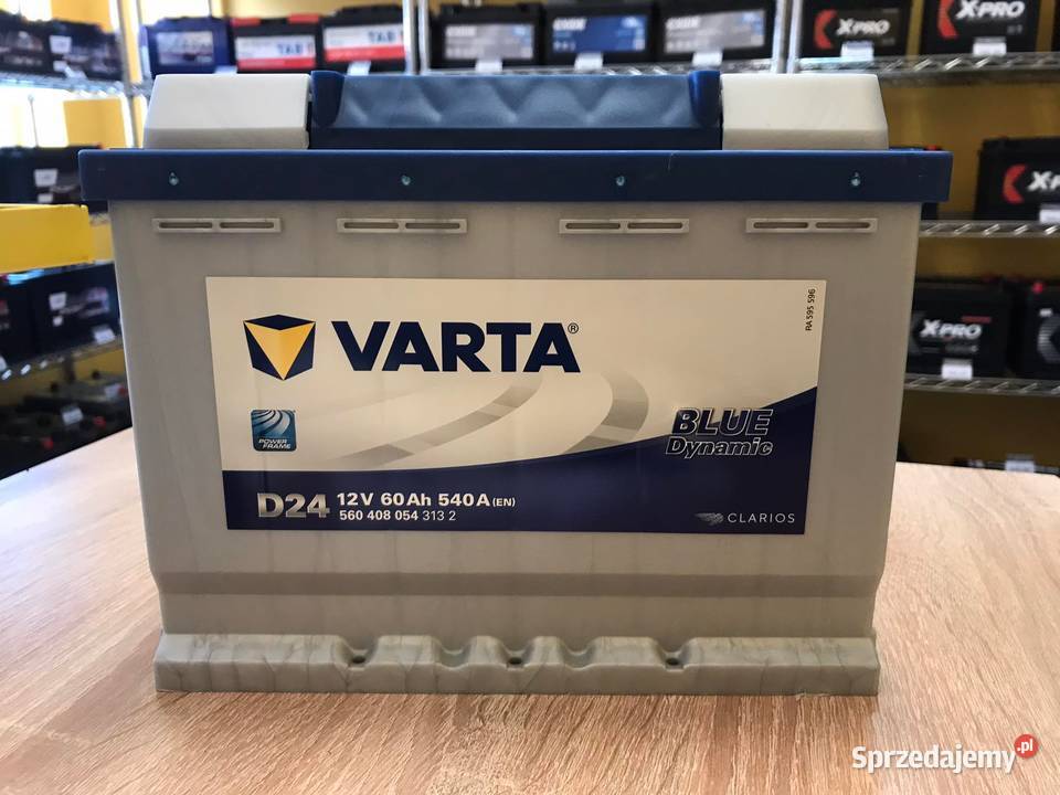 Akumulator VARTA Blue Dynamic D24 60Ah 540A EN akumulatory Ostrów Wielkopolski