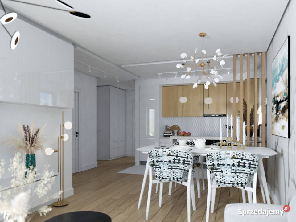 Mieszkanie 2 sypialnie i salon z wyjściem na