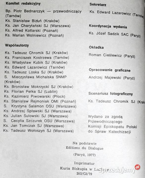 W Chrystusie jesteśmy ludem Bożym 1 Katechizm P