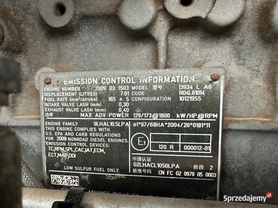 Uzywany Dzwig samochodowy Liebherr LTF 1045 Napęd 2 lub więcej osi Warszawa