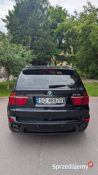 BMW X5 E70 LCI 2011 xDrive40d Salon Garażowany relingi dachowe Sosnowiec