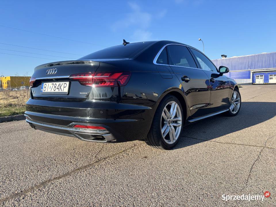 AUDI A4 265 45 TFSI SLINE QUATTRO 64000km Samochody osobowe Białystok