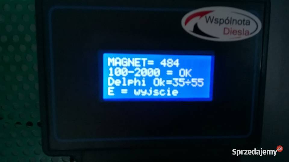Continental wtryskiwacz pomiar VDO tester cewek