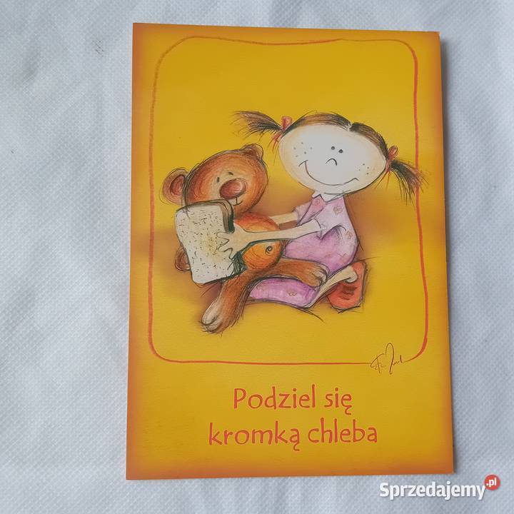 Pocztówka Podziel się kromką chleba TESCOCaritas Kolekcje Koźminek sprzedam