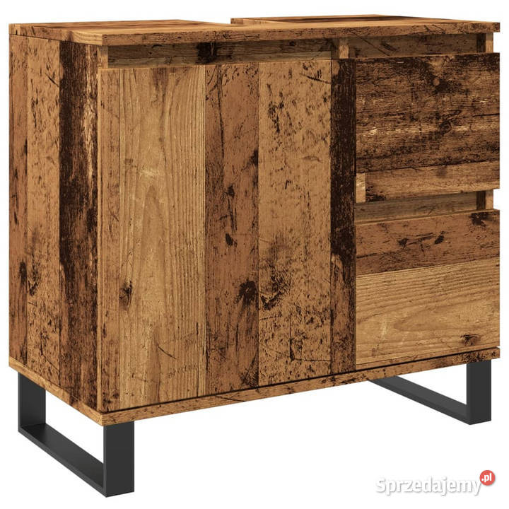 Szafka pod umywalkę stare drewno 65x33x60 Warszawa