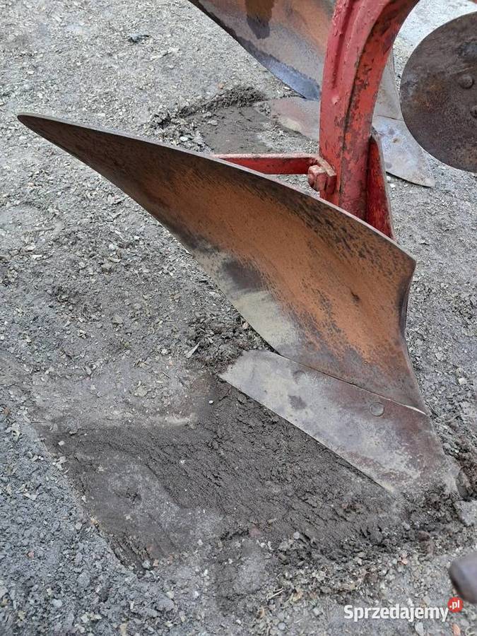 Pług zabytkowy 2 skibowy LangeSkov pługi kujawsko-pomorskie