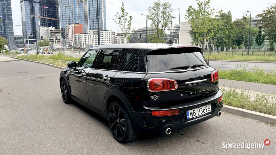 MINI Clubman Cooper S 192 JCW Panorama Skóra Rok produkcji 2018 Warszawa sprzedam