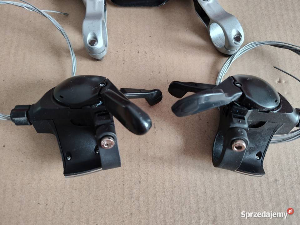 Manetki 3x8 biegów klamki hamulcowe Avid FR5 Toruń