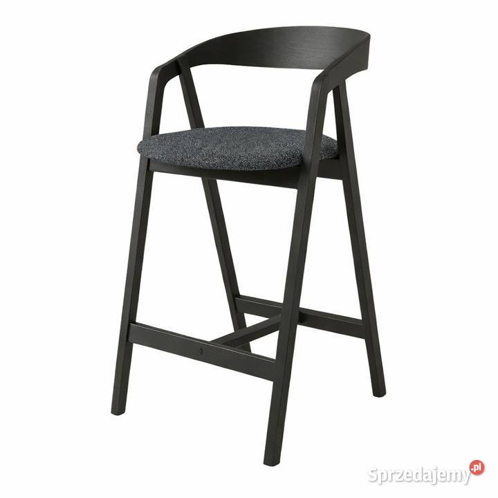 Hoker Krzesło Barowe Antracytowy KB12