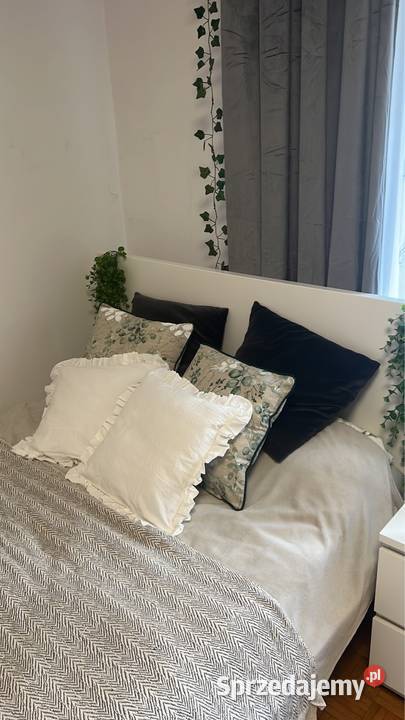 Łóżko malm z materacem z dwoma szufladami I ledy Legionowo sprzedam