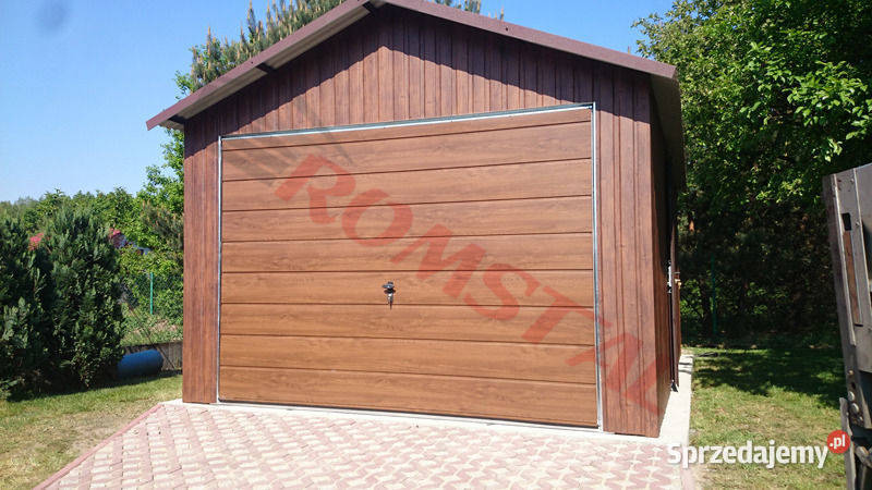 Mały Garaż Drewnopodobny 4x6 Blaszak Garaże podkarpackie Mielec