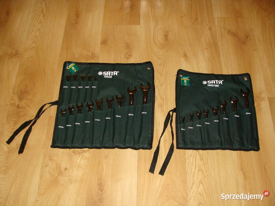 SATA 08001 ME NOWY Zestaw kluczy płaskooczkowych
