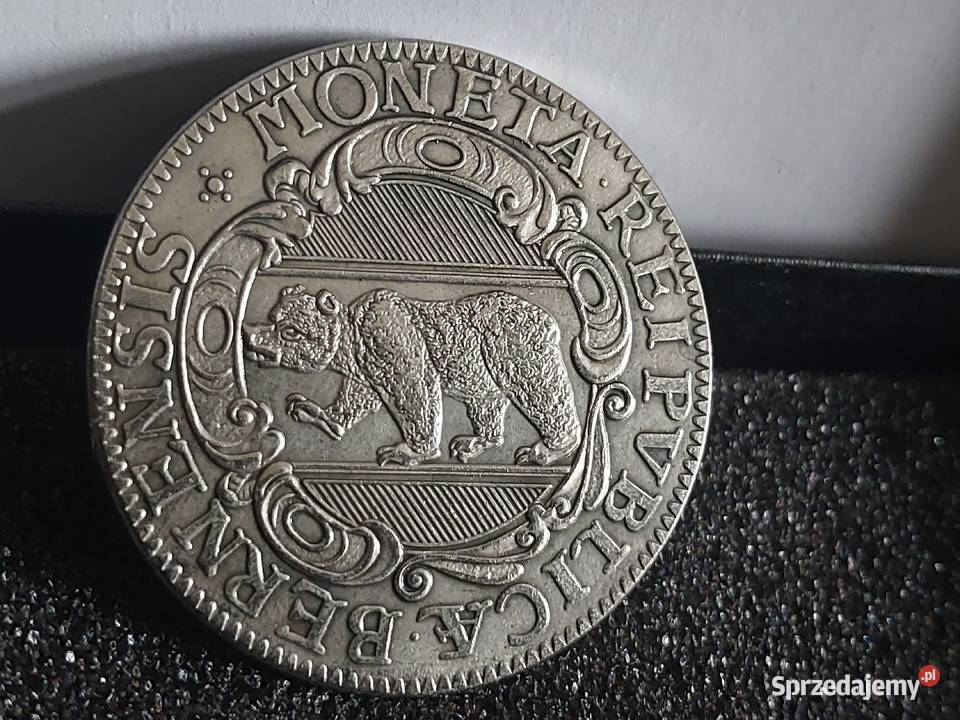 Moneta Dukat Szwajcarski z imieniem Boga IEHOVA Ścinawa