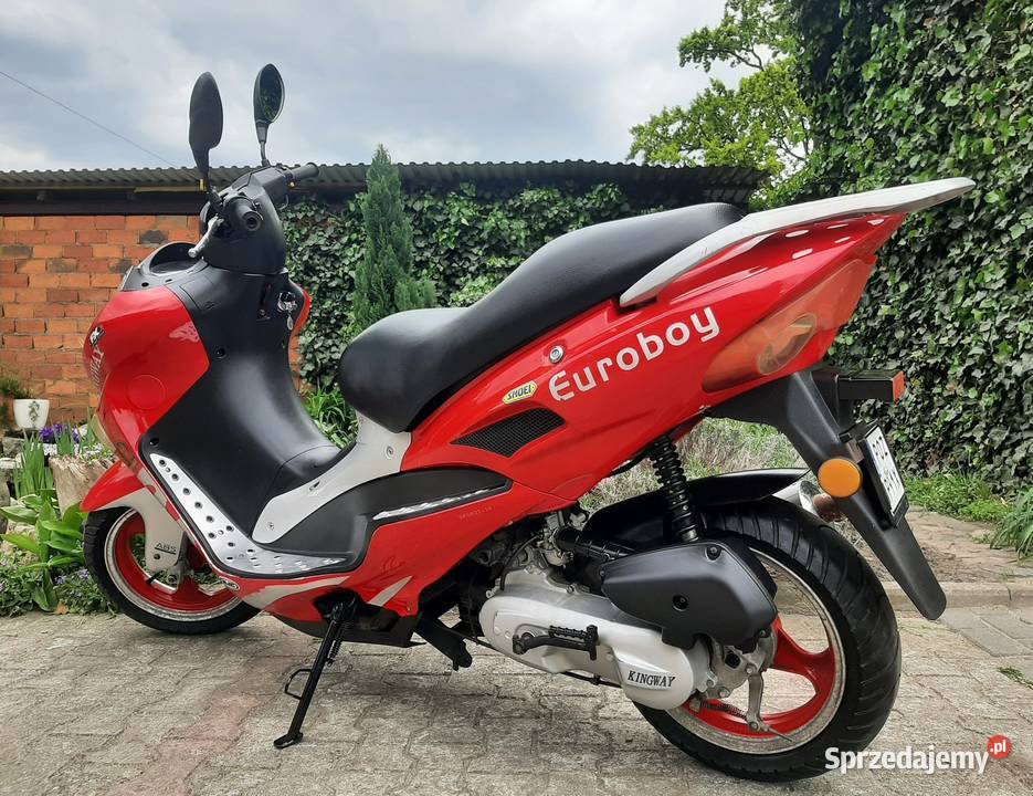 Duży ładny skuter Kingway Euroboy 50ccm 2t 2008r