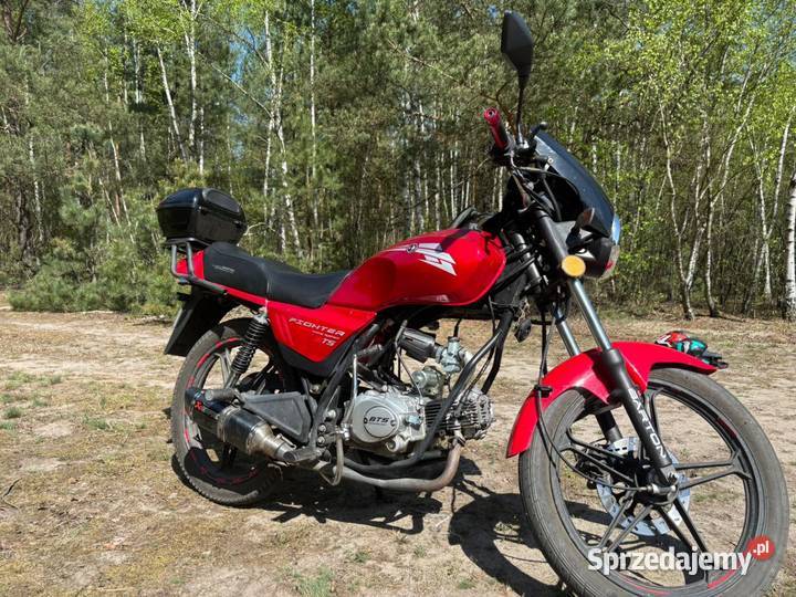 Motorower Barton fighter Glinojeck